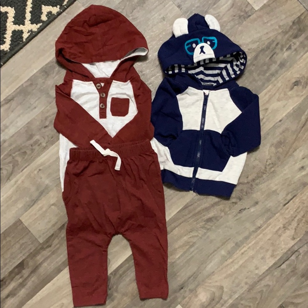[BOGO]❄️Infant boy outfit and hoodie
